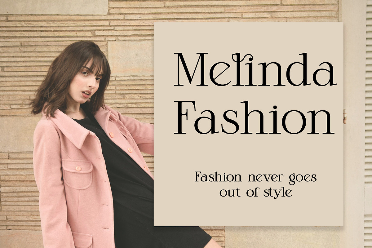 Bricho Modern Elegant Serif, a Serif Font by Alfinart (Photo 4 of 8)