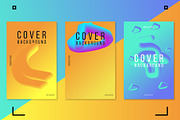 3 abstract fluid 3d covers posters, a Flyer Template by designbydi (Thumbnail 1 of 3)