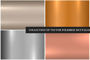 Vector Polished Metallic Textures