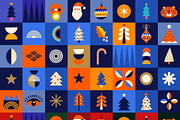 New Year & Christmas collection, a Seasonal Illustration by MoleskoStudio (Thumbnail 1 of 38)