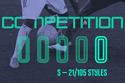 Competition S (subfamily), a Sans Serif Font by Sportsfonts (Thumbnail 1 of 9)