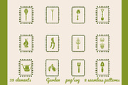 Garden Tool Clipart SVG PNG, a Decorative Illustration by Anada Arty (Thumbnail 1 of 5)