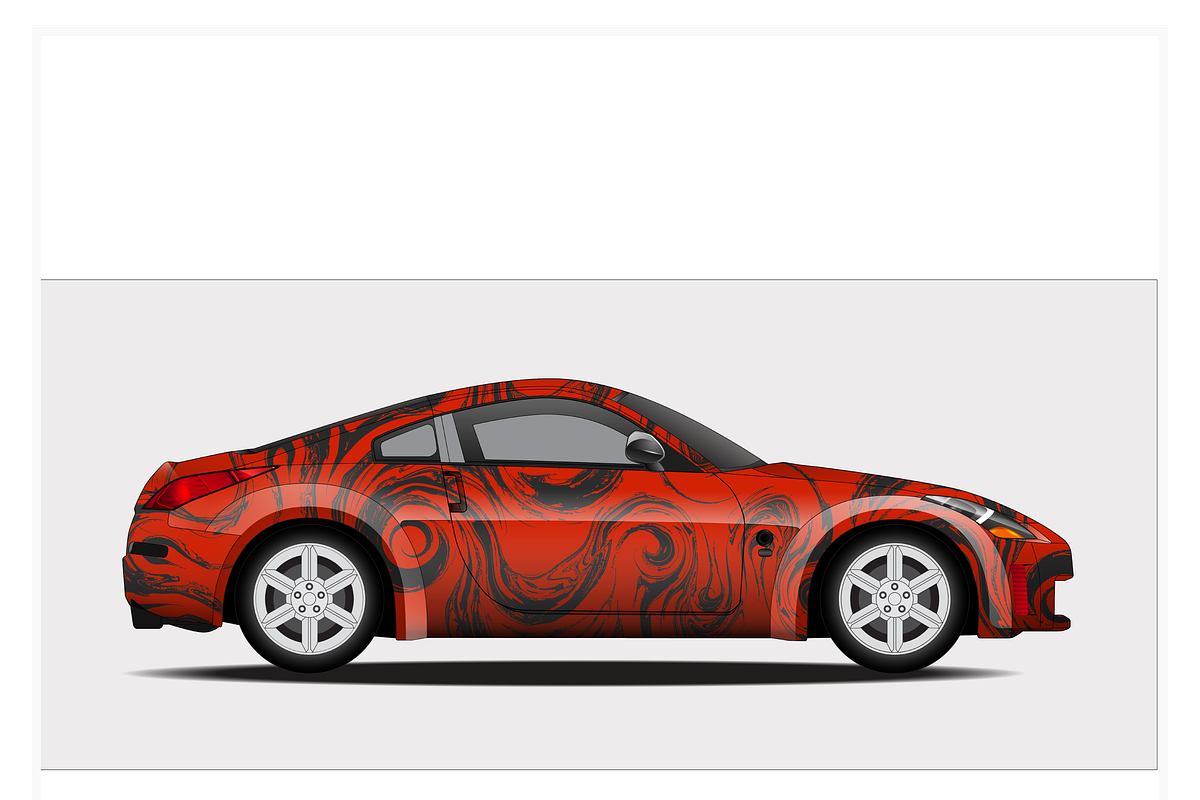 Dynamic Car Wrap Designs, a Decorative Illustration by CarWrap design (Photo 2 of 3)