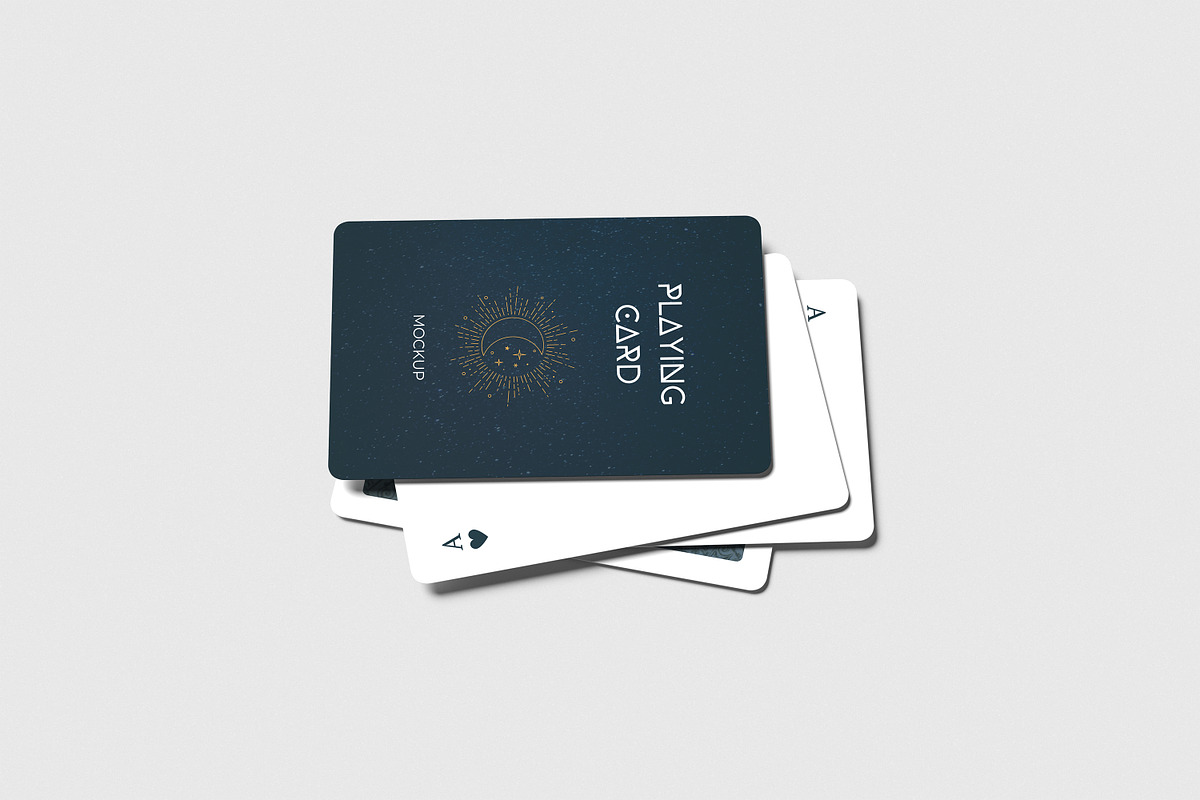 Playing Cards Mockup, an Advertising Mockup by Twins_studio926 (Photo 3 of 5)