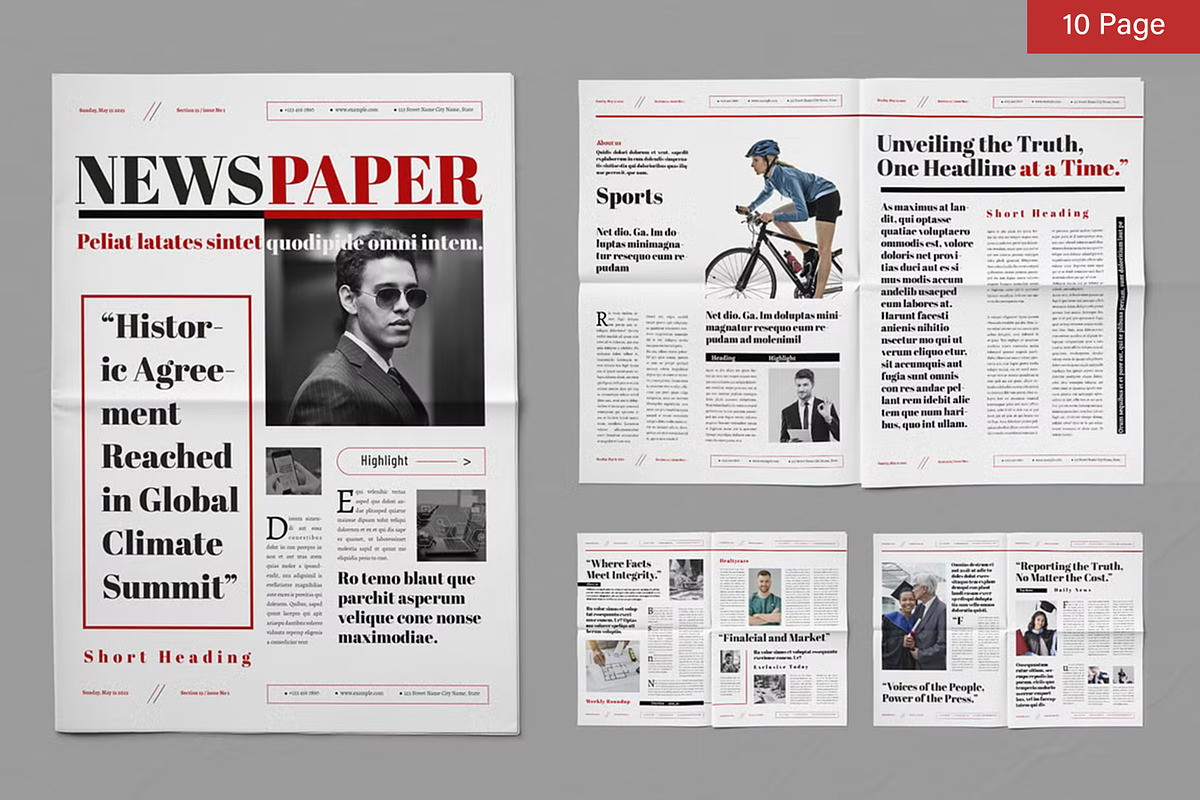 Newspaper Bundle preview 6