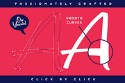 Bigger Love - Clean Handwriting Font, a Script Font by Konstantine Studio (Thumbnail 2 of 7)