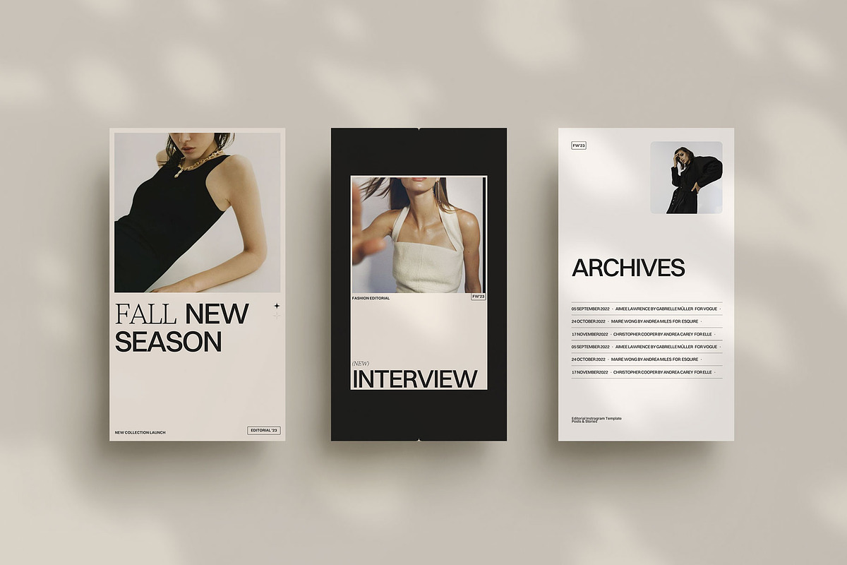 Editorial Social Media Template, a Social Media Template by Moscovita Studio (Photo 32 of 34)