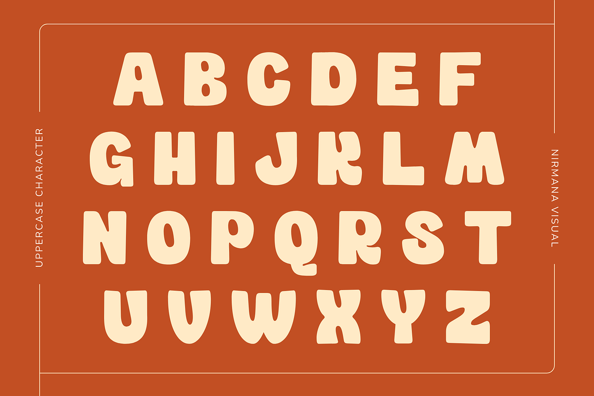Nuble Retro - Branding Logo Font, a Sans Serif Font by Nirmana Visual (Photo 2 of 9)
