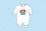 Cute Kawaii Capybara Birthday, an Animal Illustration by Palau (Thumbnail 8 of 12)