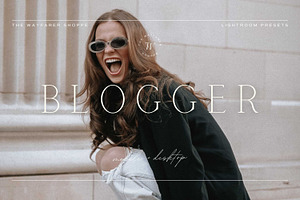 5 Moody Blogger Lightroom Presets, a Preset Add-On by TheWayfarerShoppe