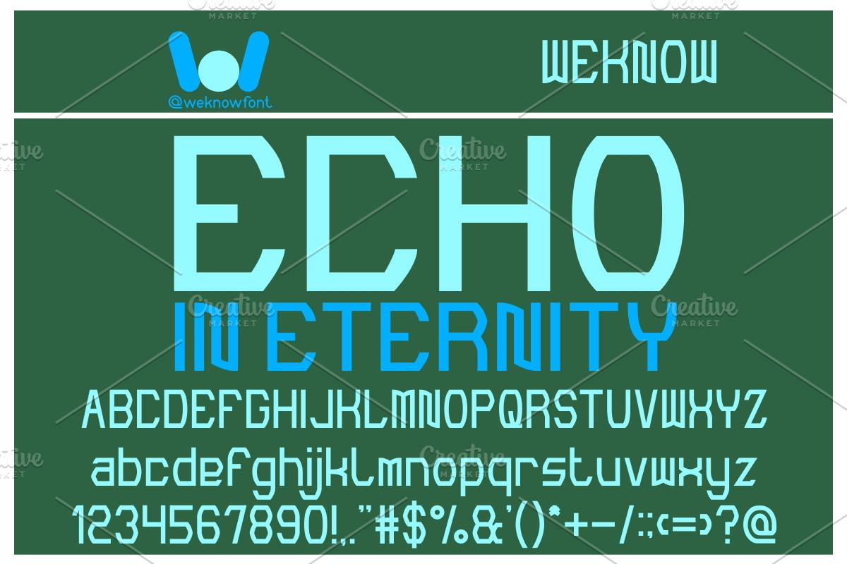 make peace font, a Font by weknow (Photo 4 of 5)