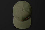 GRAINY Baseball Hat Mockup Kit, a Hat Mockup by Catkie - Digital Art (Thumbnail 7 of 9)