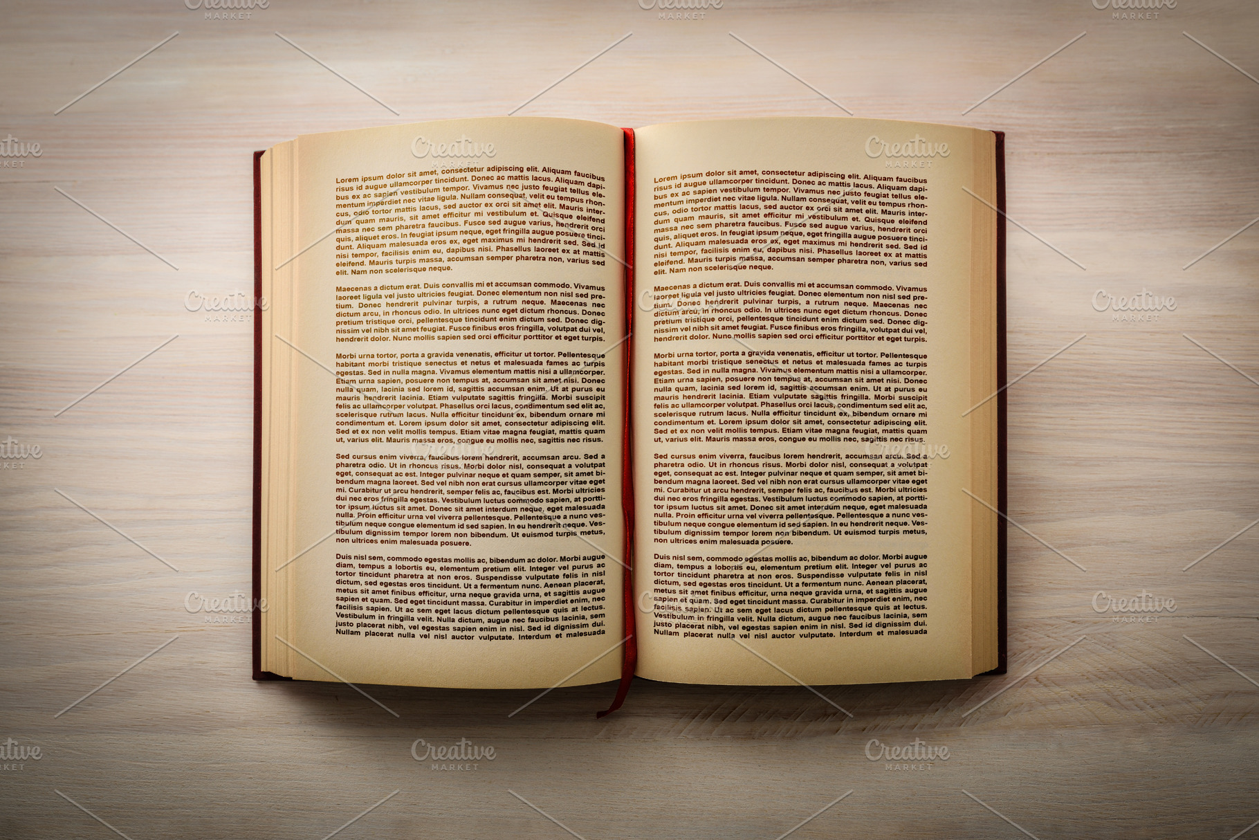 Open old book written with log tape on wooden desk, an Arts & Entertainment Photo by Davizro's Market