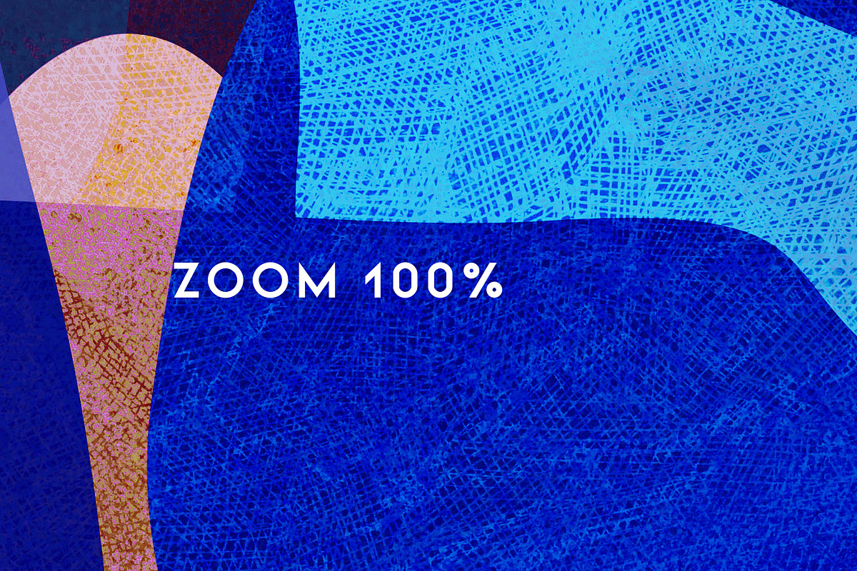 Abstract Cool Colors, a Pattern Graphic by MalyskaStudio