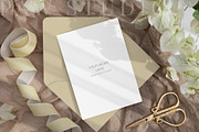 Card Mockup 5x7 Wedding BGF 8e, a Product Mockup by PawMockups (Thumbnail 2 of 11)
