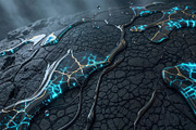 Futuristic Liquid Metal Backgrounds, an Object Illustration by StockVerse Creative (Thumbnail 4 of 4)