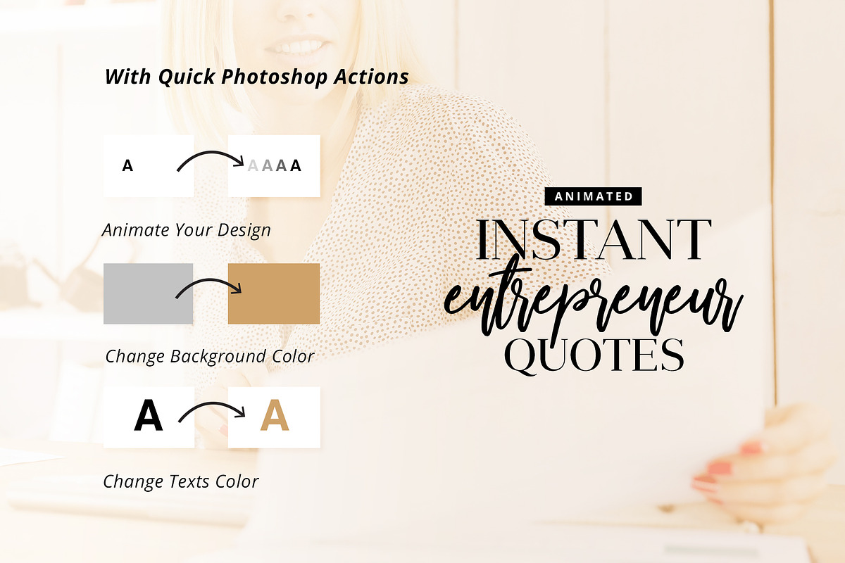 Animated Instant Entrepreneur Quotes, a Social Media Template by LogoLabs (Photo 3 of 4)