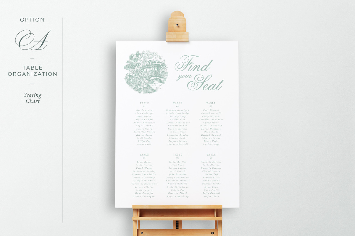 Roman épistolaire Wedding Suite, an Invitation Template by volume 1 visual design (Photo 5 of 28)