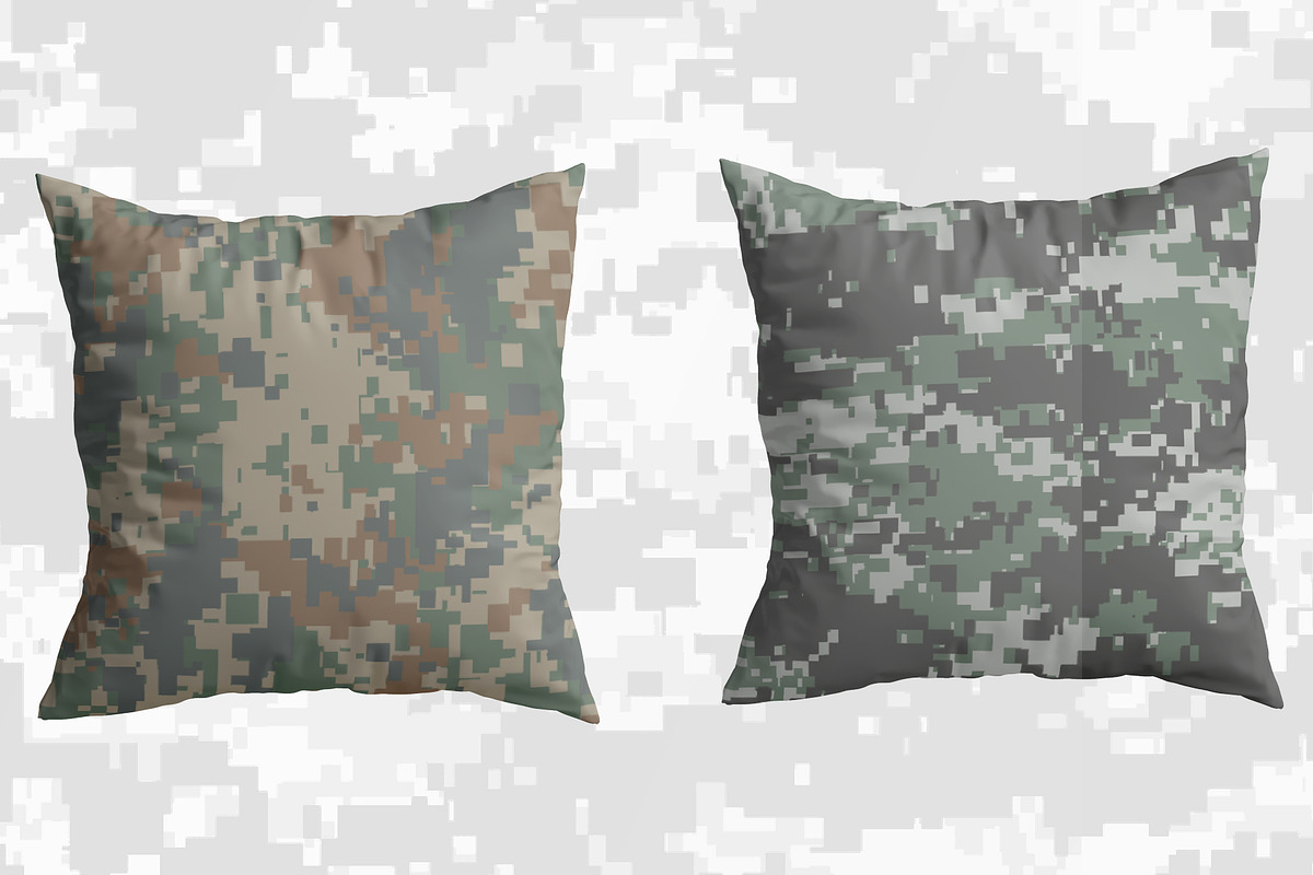 Pixel Camouflage Patterns, a Pattern Graphic by 3Y_Design (Photo 3 of 5)
