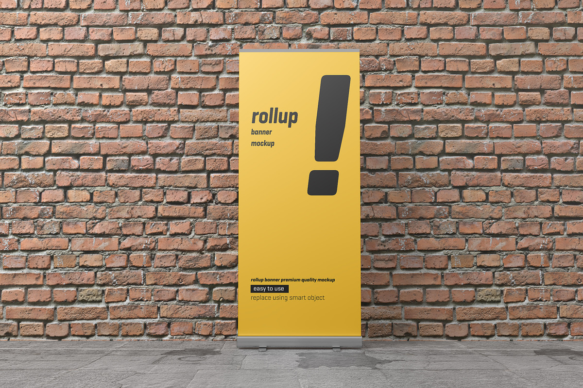Roll Up Banner Mockup, an Advertising Mockup by Toasin Studio (Photo 21 of 23)