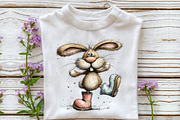 Whimsical Easter Animal Clipart, an Illustration by OK Design (Thumbnail 5 of 6)