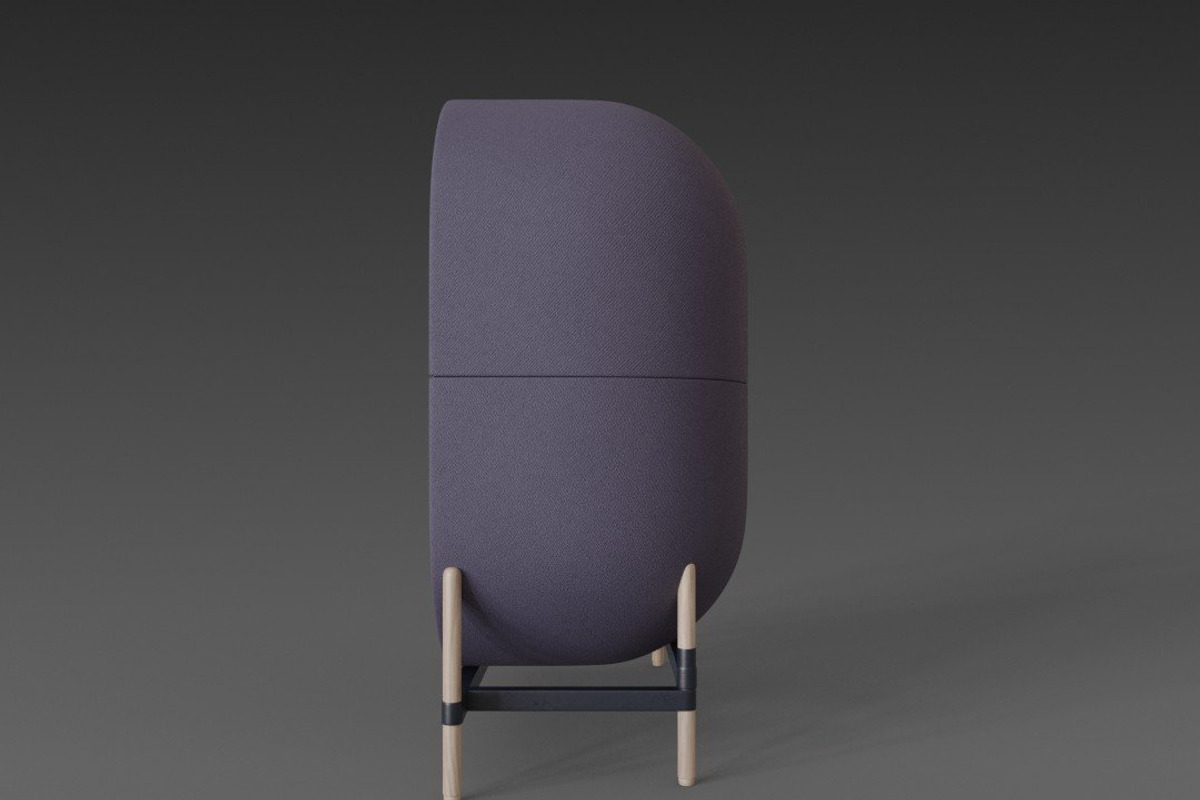 Big capsule chair sofa, a 3D by NojskaAksjon (Photo 3 of 21)