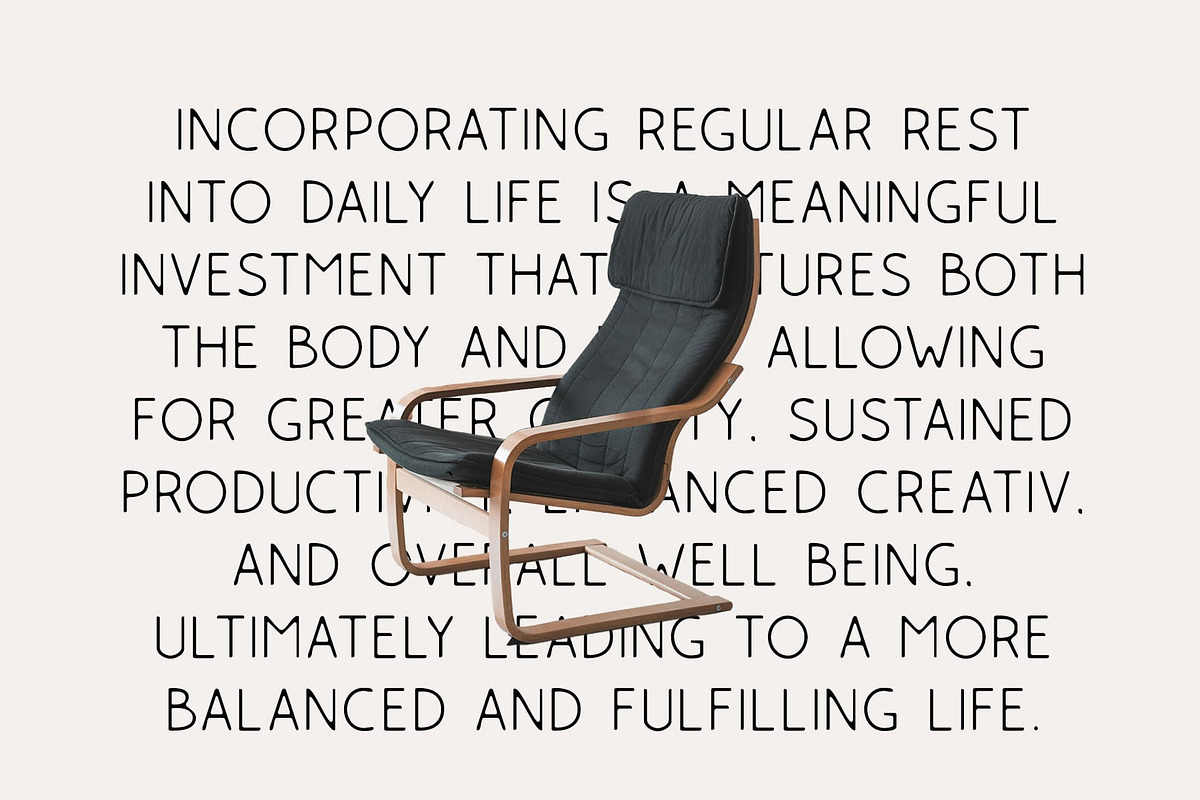 Rolves Blur, a Sans Serif Font by Craft Supply Co. (Photo 3 of 8)