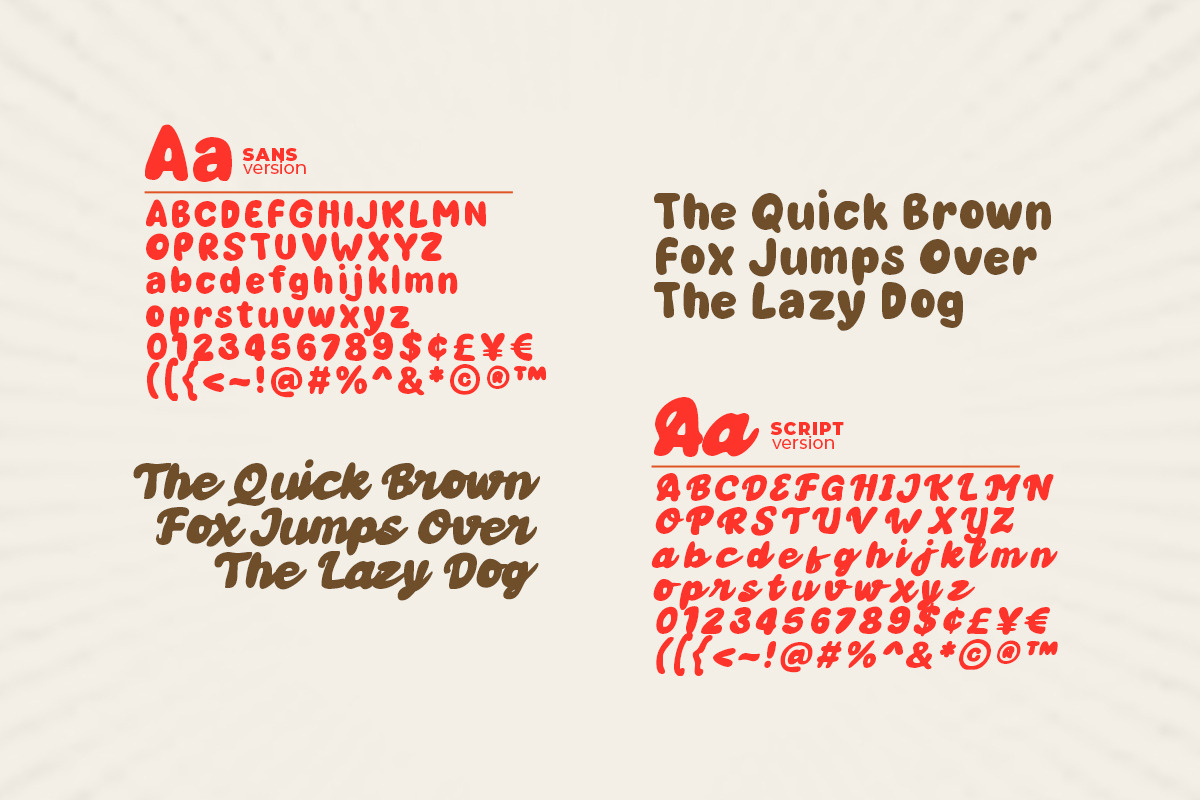 Retro Parade - Bold Handwritten Duo, a Sans Serif Font by Bale Type (Photo 10 of 10)