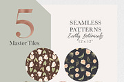 Earthy Botanicals Florals & Leaves, a Decorative Illustration by Momo Studio (Thumbnail 8 of 12)