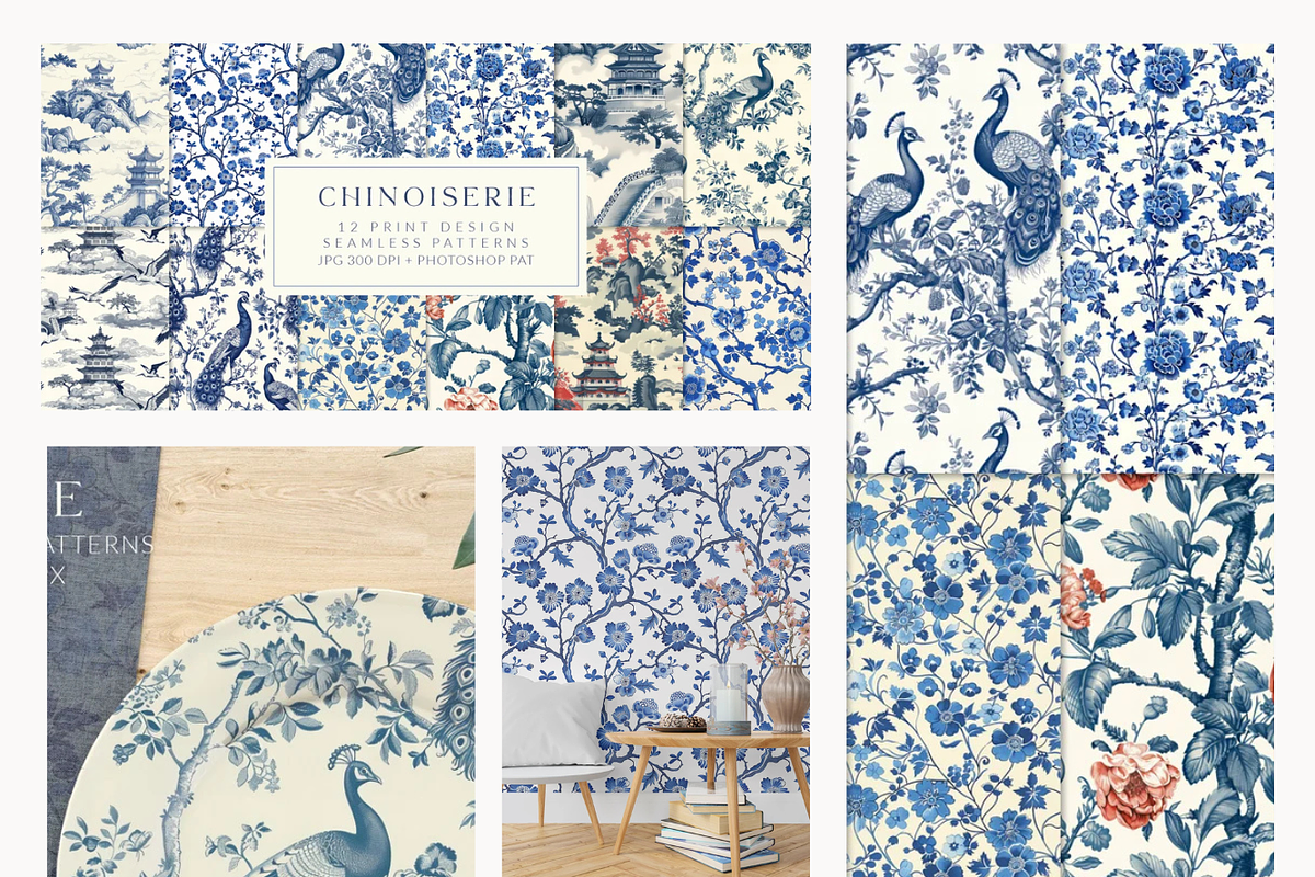500+ Seamless Patterns Bundle, a Pattern Graphic by Olya Creative (Photo 23 of 31)