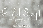 Gimbel Script, a Script Font by Stiggy & Sands (Thumbnail 1 of 5)
