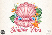Coquette Clam Pearl Bow Png, Summer, an Illustration by Libby Wishes (Thumbnail 1 of 6)
