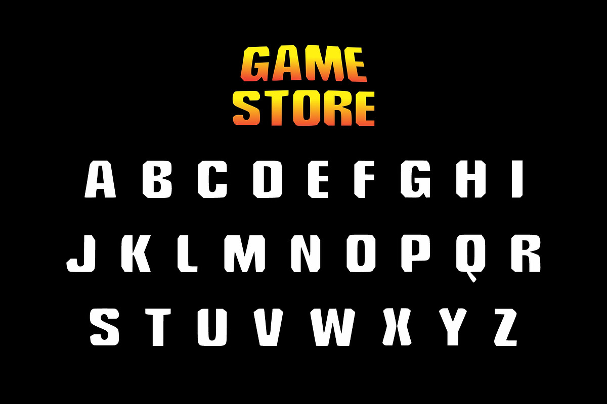 Game Store, a Font by Limited.studio (Photo 5 of 8)