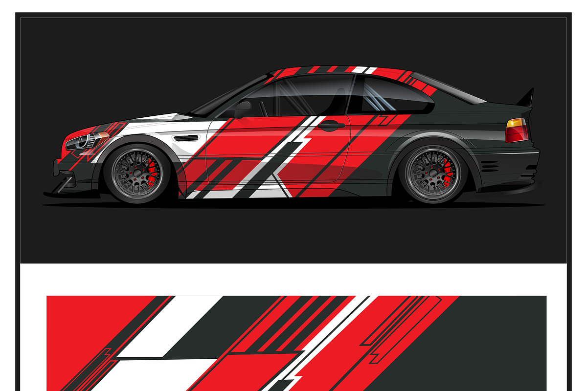 Dynamic Car Wrap Design, a Transportation Illustration by CarWrap design (Photo 1 of 3)