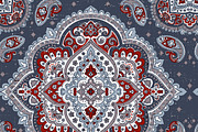 Bandana textile 3 patterns   #15, a Pattern Graphic by The Marco (Thumbnail 3 of 4)