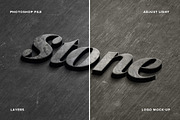 Stone logo Mock-Up Realistic, a Product Mockup by shaman (Thumbnail 1 of 5)