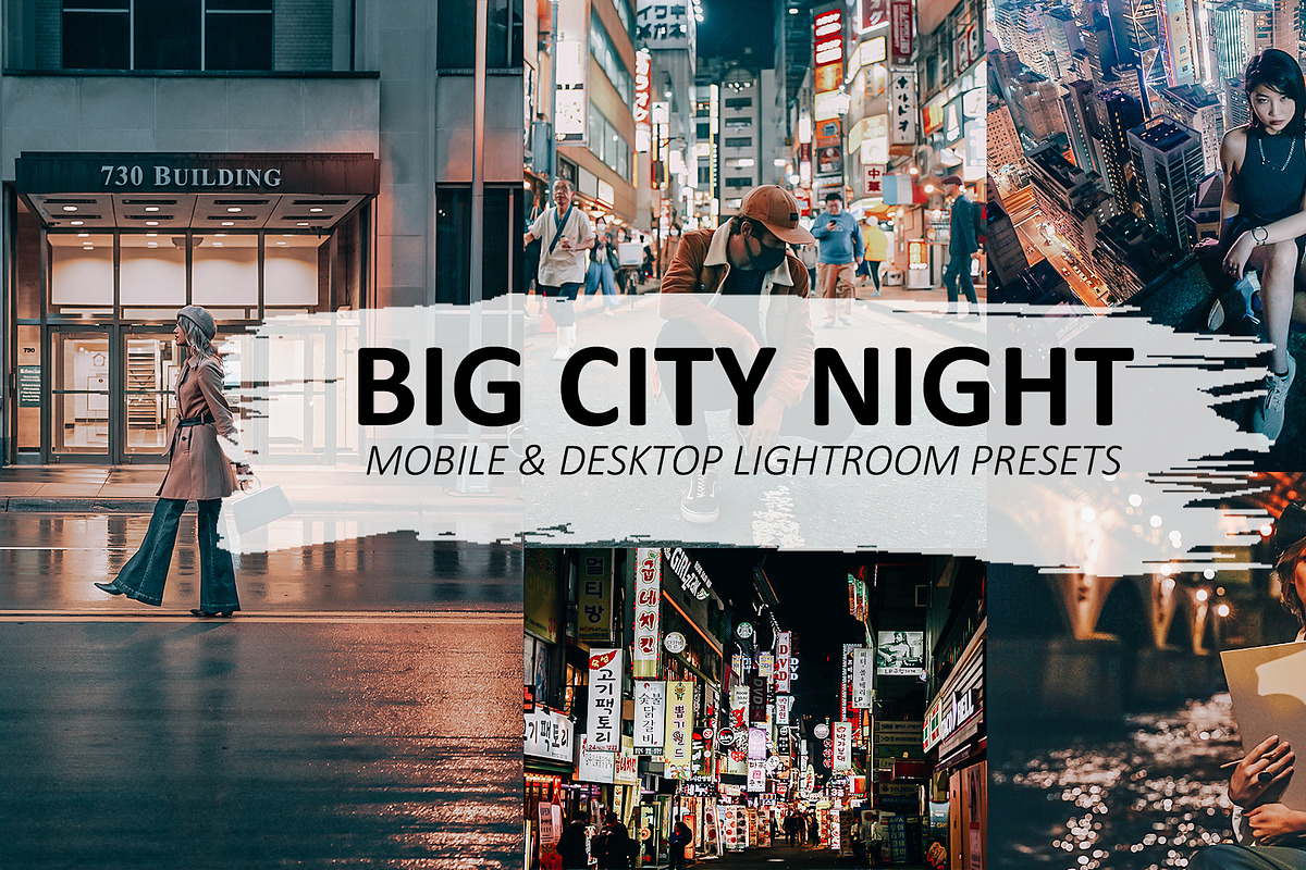 Night Photography Lightroom Preset, a Layer Style Add-On by GeorgeKhelashvili (Photo 1 of 9)