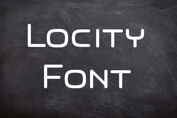 Locity Font preview 7