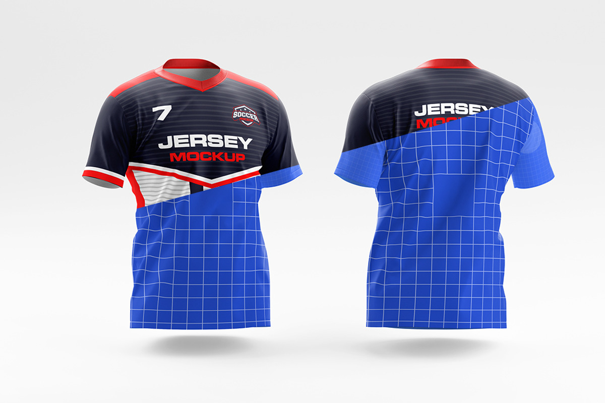 Soccer Uniform | Jersey  Mockup, a Shirt Mockup by Jiwstudio (Photo 4 of 6)