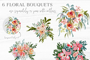 Antlers & Florals Wedding Clipart, an Illustration by Wooly Pronto (Thumbnail 3 of 6)