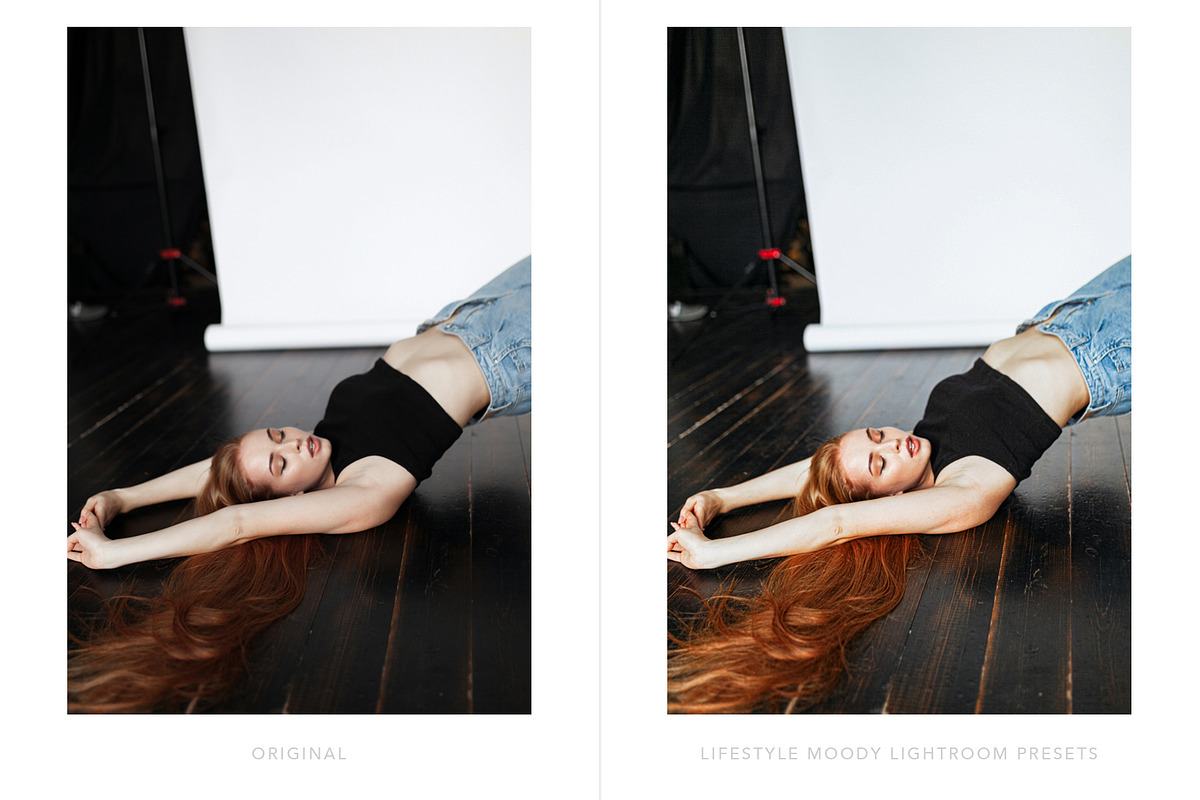 Moody Lifestyle Lightroom presets, an Action Add-On by BeArt-Presets (Photo 6 of 18)