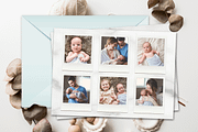 Modern Baby Announcement Template II, a Card Template by Ashley Alexandra Design (Thumbnail 2 of 5)