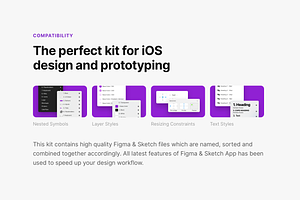 Fragments IOS Wireframe Kit