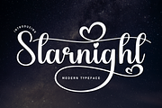 Starnight | Script Font, a Handwritten Font by Scratchones (Thumbnail 1 of 9)