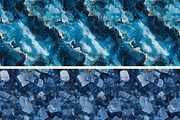 Cyanite Seamless Photo Patterns, a Pattern Graphic by DigitaI Craft Corner (Thumbnail 5 of 6)