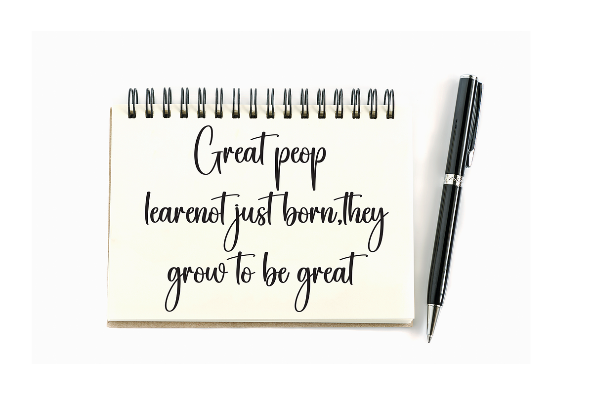 Pattern | Script Font, a Handwritten Font by Scratchones (Photo 4 of 9)