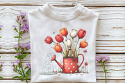 Whimsical Spring Clipart, an Illustration by OK Design (Thumbnail 6 of 6)
