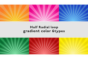 Half Radial loop movie (Mogrt)