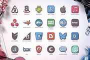 Hand-drawn Social Media Icons, a Solid Icon by Good Stuff No Nonsense (Thumbnail 2 of 13)