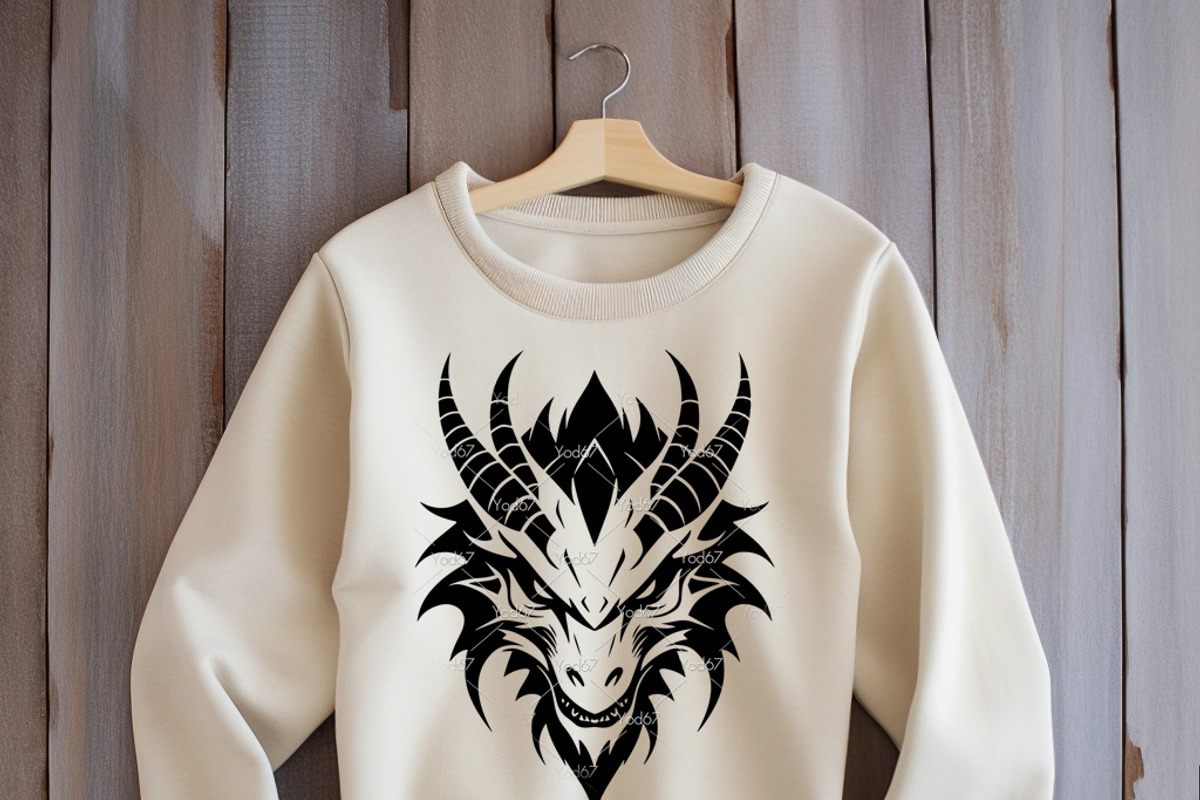 Vector of dragon head design., an Animal Illustration by yod67 (Photo 4 of 8)